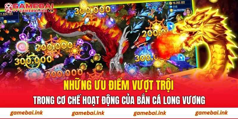 Bắn Cá Long Vương – Hành Trình Chinh Phục Kho Báu Dưới Biển 2 Những ưu điểm vượt trội trong cơ chế hoạt động của Bắn Cá Long Vương
